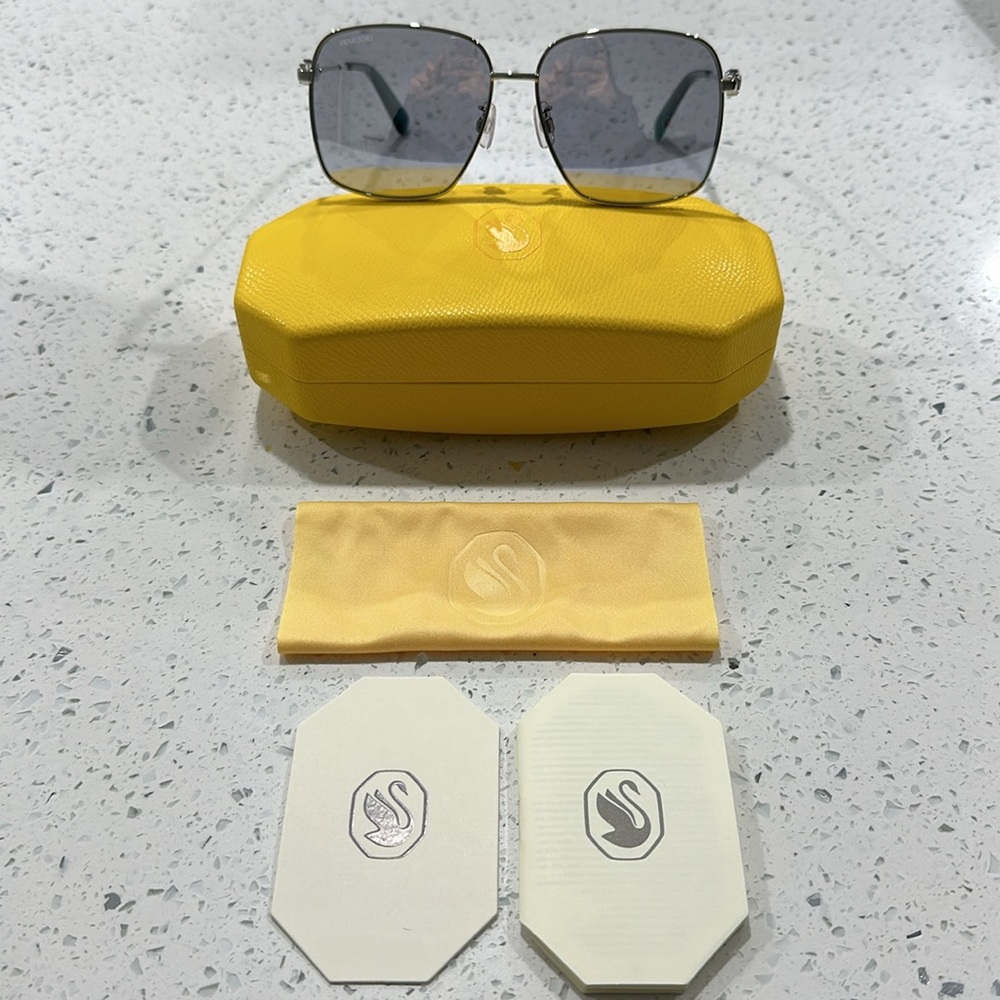 Authentic Swarovski Sunglasses - image 2